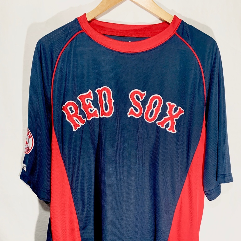 Stitches Red Sox T-Shirt Jersey Men Size XL